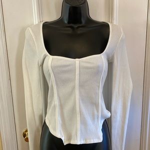 ASOS Brand cream/white blouse Size 4